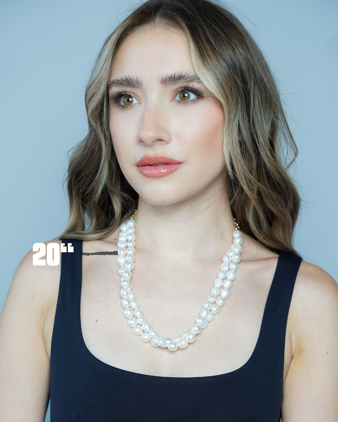 Nightlife Double Strand Pearls