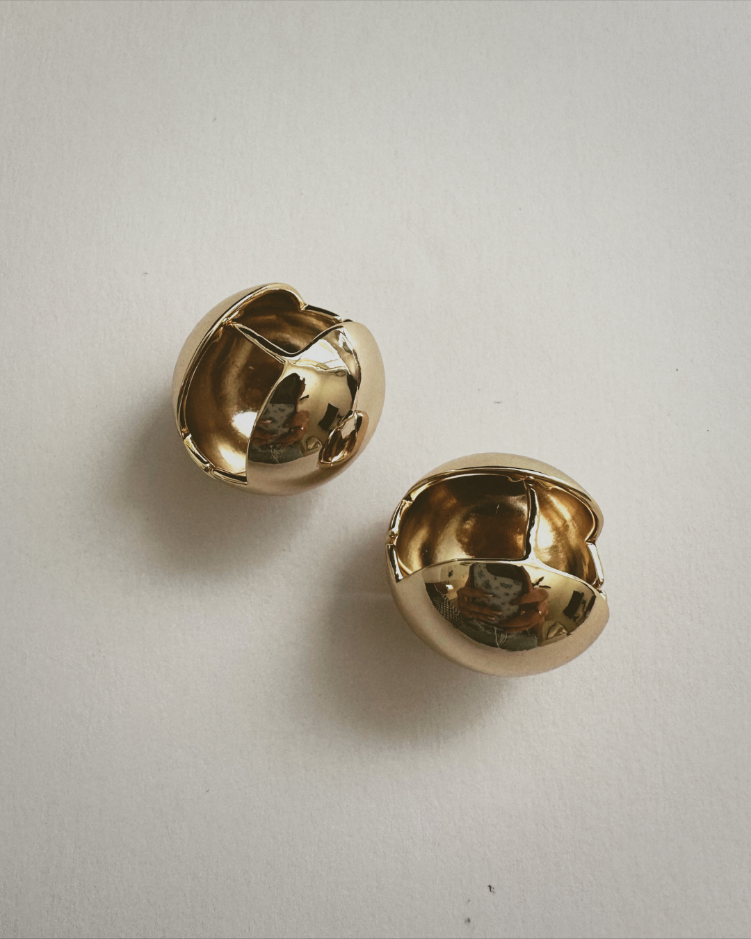 Bella Huggie Ball Earring