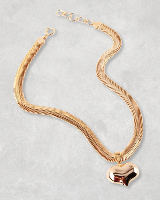 Heart of Berlin Snake Chain Necklace