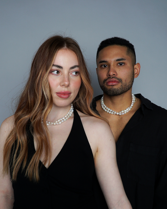 Nightlife Double Strand Pearls