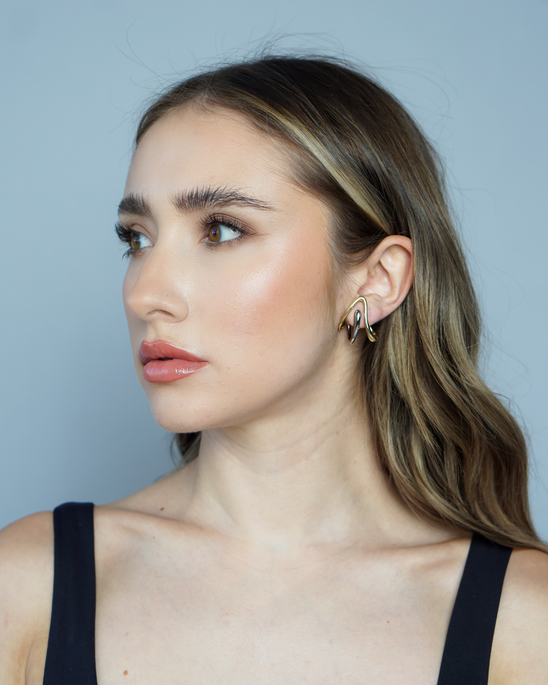 FRANKIE MIXED METAL Earrings